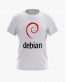 Футболка чоловіча з принтом Debian logo Футболка чоловіча з принтом Debian logo