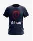 Футболка чоловіча з принтом Debian logo Футболка чоловіча з принтом Debian logo