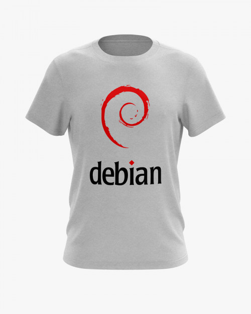Футболка чоловіча з принтом Debian logo Футболка чоловіча з принтом Debian logo