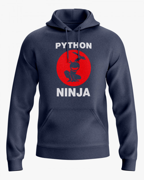 Худі чоловічий з принтом Python ninja Худі чоловічий з принтом Python ninja