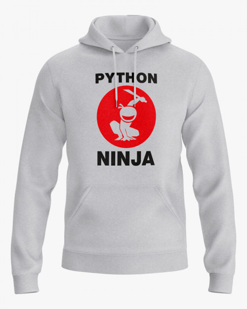Худі чоловічий з принтом Python ninja Худі чоловічий з принтом Python ninja