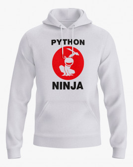 Худі жіночий з принтом Python ninja
