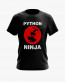 Футболка чоловіча з принтом Python ninja Футболка чоловіча з принтом Python ninja