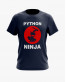 Футболка чоловіча з принтом Python ninja Футболка чоловіча з принтом Python ninja