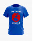 Футболка чоловіча з принтом Python ninja Футболка чоловіча з принтом Python ninja