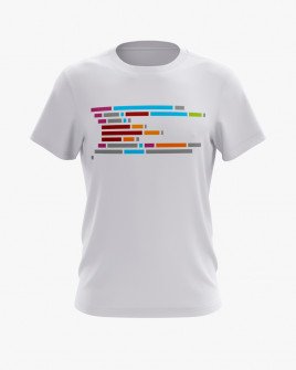 Футболка чоловіча з принтом Code V112