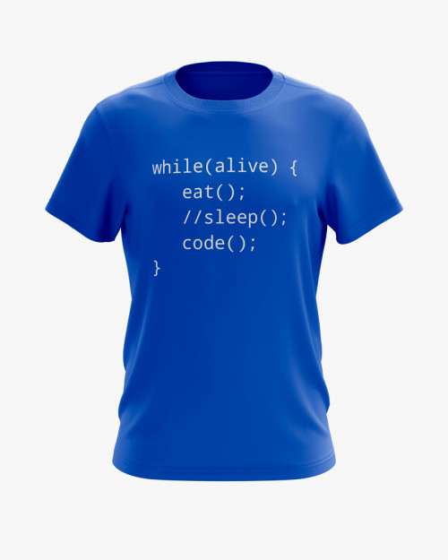 Футболка чоловіча з принтом While alive eat sleep code Футболка чоловіча з принтом While alive eat sleep code