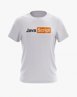 Футболка чоловіча з принтом JavaScript V121