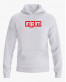 Худі жіночий з принтом npm logo Худі жіночий з принтом npm logo