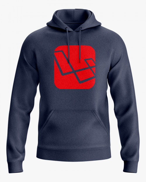 Худі жіночий з принтом Laravel logo Худі жіночий з принтом Laravel logo