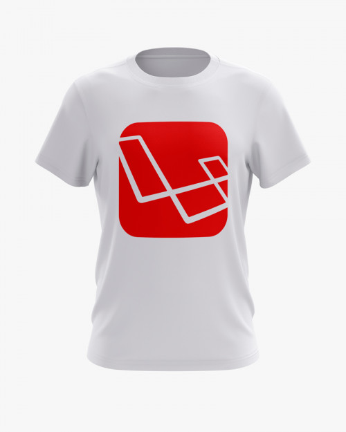 Футболка чоловіча з принтом Laravel logo Футболка чоловіча з принтом Laravel logo
