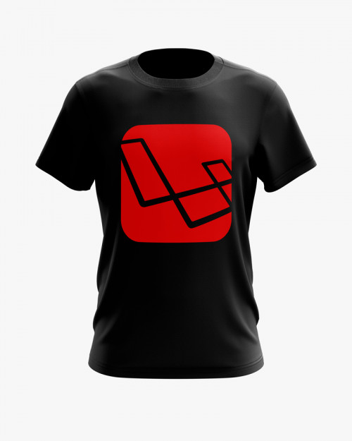 Футболка чоловіча з принтом Laravel logo Футболка чоловіча з принтом Laravel logo