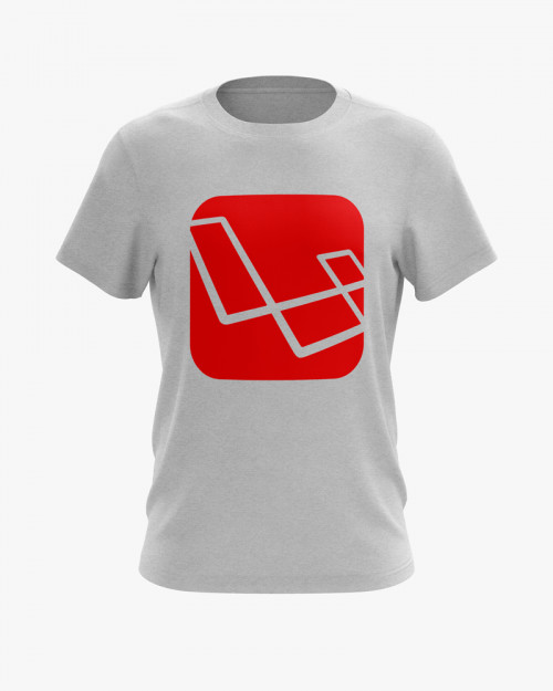 Футболка чоловіча з принтом Laravel logo Футболка чоловіча з принтом Laravel logo