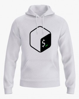 Худі жіночий з принтом Bash - Terminal