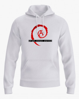 Худі жіночий з принтом apt-get install anarchism
