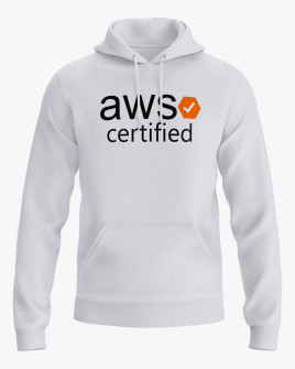 Худі жіночий з написом aws certified