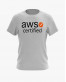 Футболка чоловіча з написом aws certified Футболка чоловіча з написом aws certified
