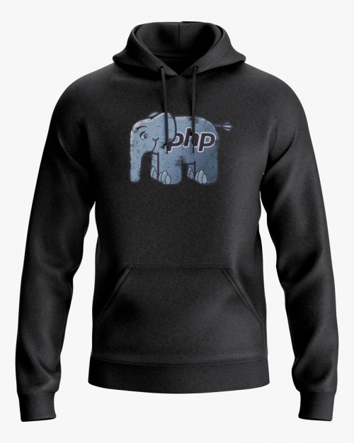 Худі чоловічий з принтом PHP ElePHPant Худі чоловічий з принтом PHP ElePHPant