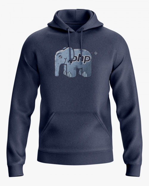 Худі чоловічий з принтом PHP ElePHPant Худі чоловічий з принтом PHP ElePHPant