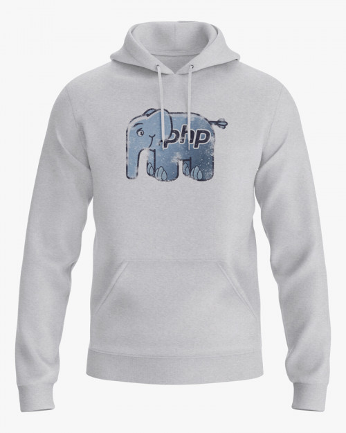 Худі жіночий з принтом PHP ElePHPant Худі жіночий з принтом PHP ElePHPant
