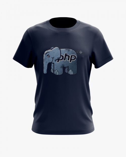 Футболка чоловіча з принтом PHP ElePHPant Футболка чоловіча з принтом PHP ElePHPant