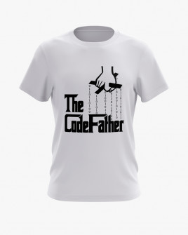 Футболка чоловіча з принтом Code Father