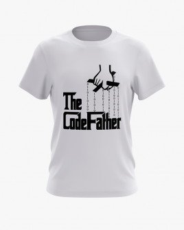 Футболка чоловіча з принтом Code Father