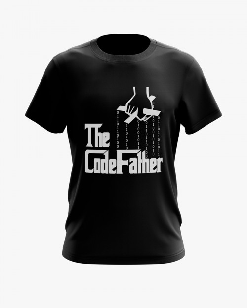 Футболка чоловіча з принтом Code Father Футболка чоловіча з принтом Code Father