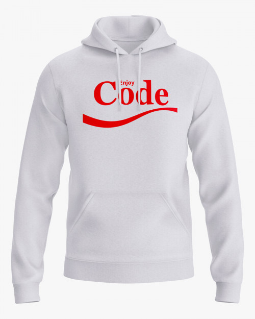 Худі чоловічий з написом Enjoy Code Худі чоловічий з написом Enjoy Code