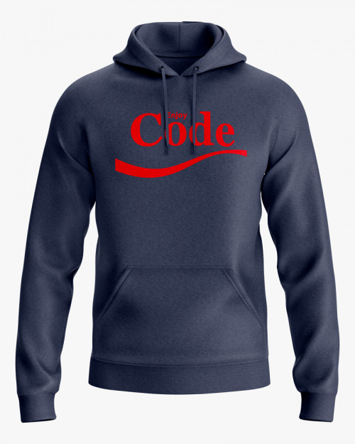 Худі чоловічий з написом Enjoy Code Худі чоловічий з написом Enjoy Code
