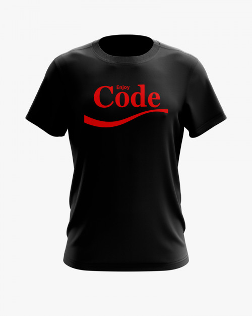 Футболка чоловіча з написом Enjoy Code Футболка чоловіча з написом Enjoy Code