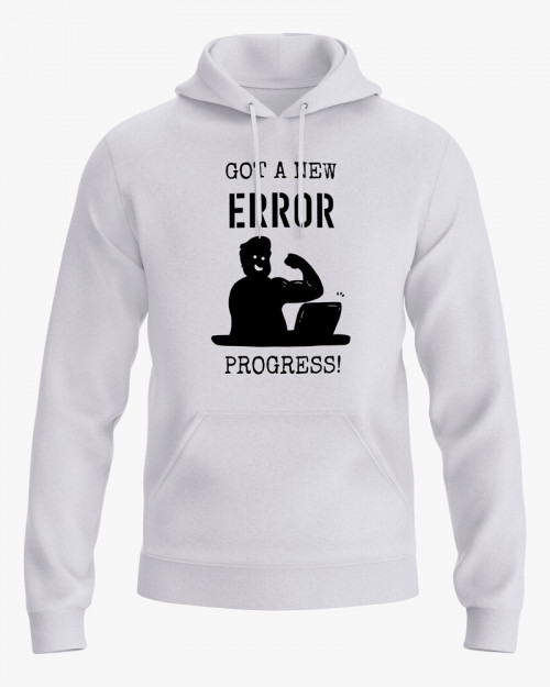 Худі жіночий з принтом Got a new error Худі жіночий з принтом Got a new error