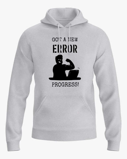 Худі жіночий з принтом Got a new error Худі жіночий з принтом Got a new error