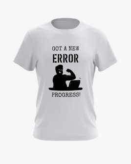 Футболка чоловіча з принтом Got a new error