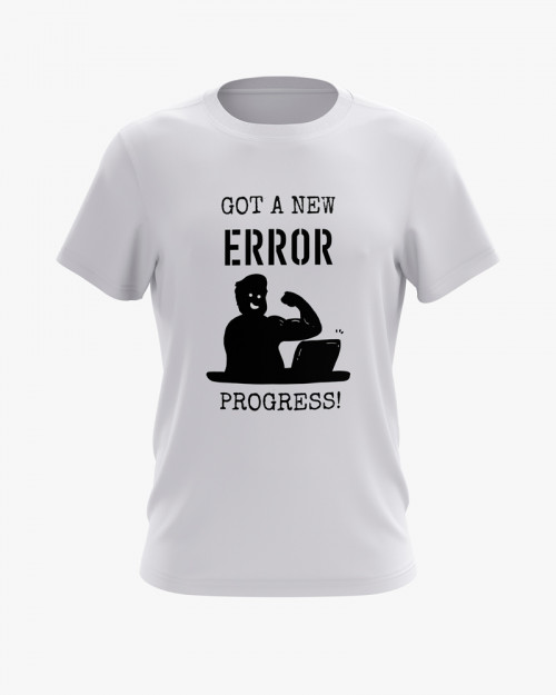Футболка чоловіча з принтом Got a new error Футболка чоловіча з принтом Got a new error