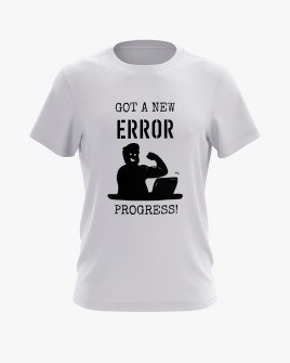 Футболка чоловіча з принтом Got a new error