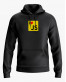 Худі жіночий з принтом I love JS Худі жіночий з принтом I love JS