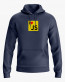 Худі жіночий з принтом I love JS Худі жіночий з принтом I love JS
