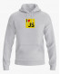 Худі жіночий з принтом I love JS Худі жіночий з принтом I love JS