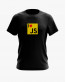 Футболка чоловіча з принтом I love JS Футболка чоловіча з принтом I love JS