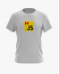 Футболка чоловіча з принтом I love JS Футболка чоловіча з принтом I love JS