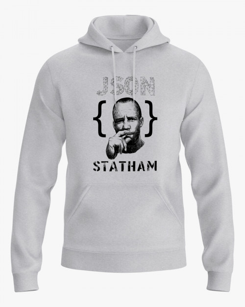 Худі чоловічий з принтом Json Statham Худі чоловічий з принтом Json Statham