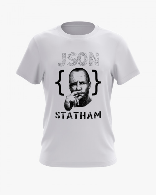 Футболка чоловіча з принтом Json Statham Футболка чоловіча з принтом Json Statham