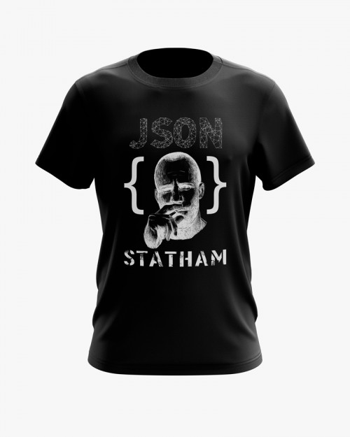 Футболка чоловіча з принтом Json Statham Футболка чоловіча з принтом Json Statham