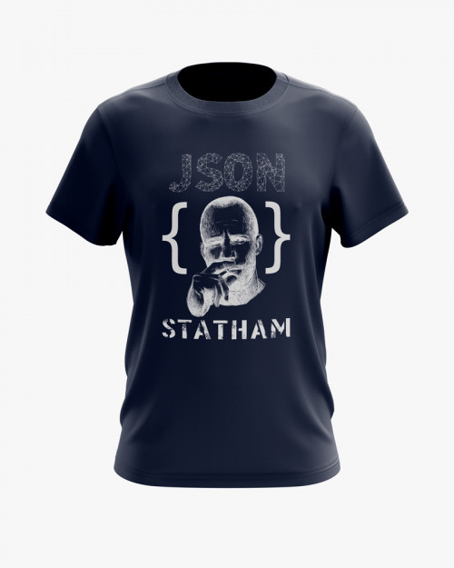 Футболка чоловіча з принтом Json Statham Футболка чоловіча з принтом Json Statham