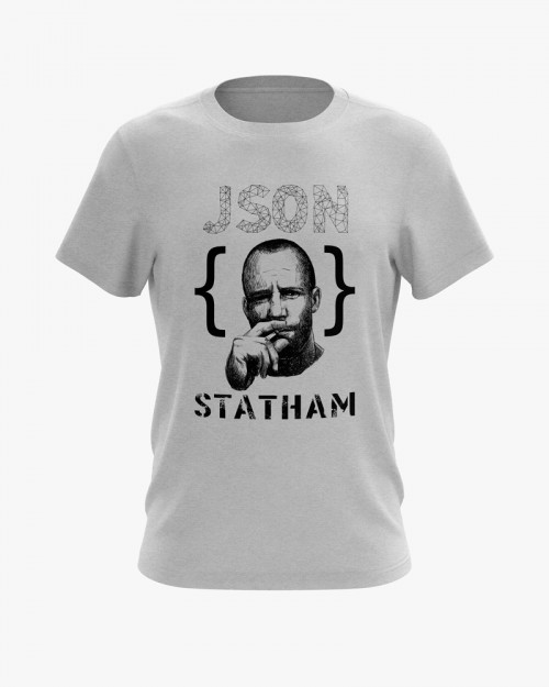 Футболка чоловіча з принтом Json Statham Футболка чоловіча з принтом Json Statham