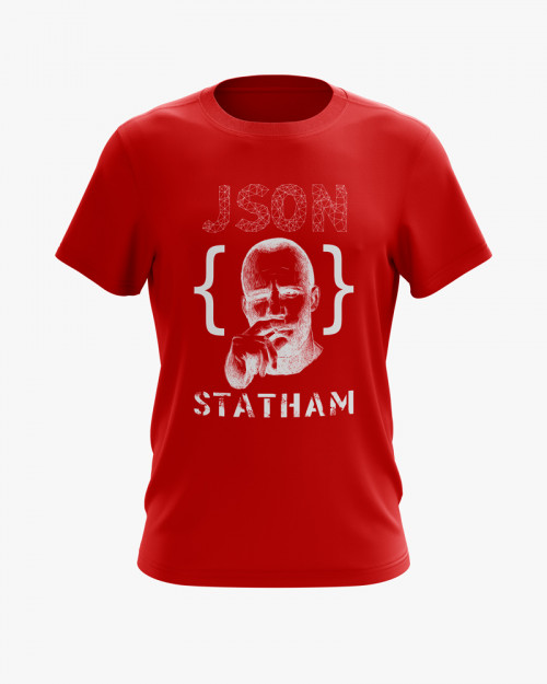 Футболка чоловіча з принтом Json Statham Футболка чоловіча з принтом Json Statham