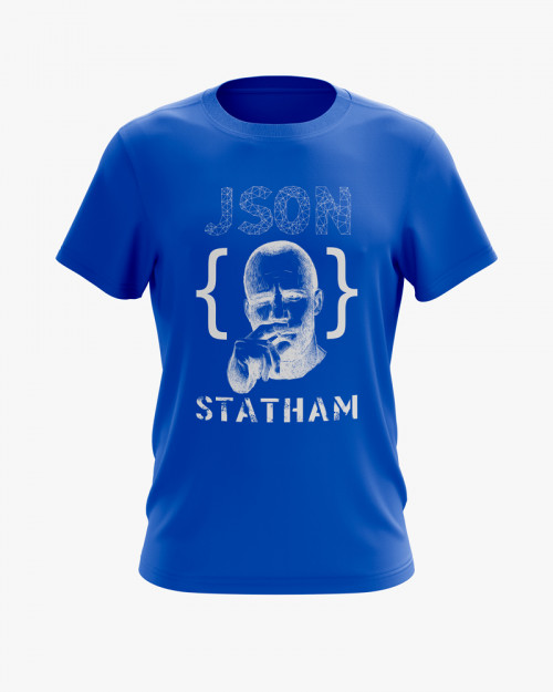 Футболка чоловіча з принтом Json Statham Футболка чоловіча з принтом Json Statham