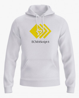 Худі чоловічий з принтом ECMAScript 6 Javascript