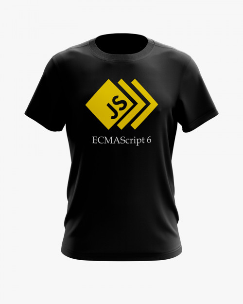 Футболка чоловіча з принтом ECMAScript 6 Javascript Футболка чоловіча з принтом ECMAScript 6 Javascript